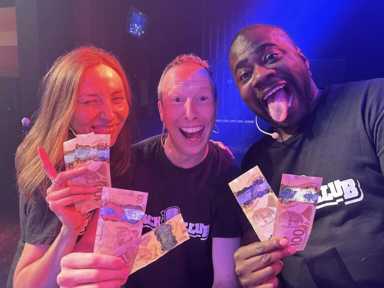 Gagnants Punch Club Trip d'humour